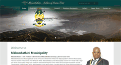 Desktop Screenshot of mkhambathini.gov.za